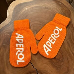 Aperol Orange Mittens
